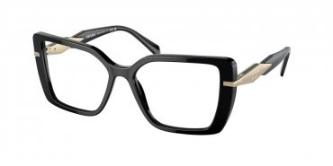 OKULARY KOREKCYJNE PRADA EYEWEAR PR 03ZV 1AB1O1 53 ROZMIAR M
