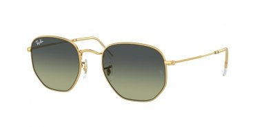 OKULARY RAY-BAN® HEXAGONAL RB 3548 001/BH 51 ROZMIAR M