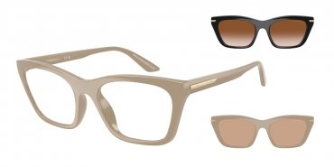 OKULARY KOREKCYJNE EMPORIO ARMANI EA 4274BU 63791W 53 ROZMIAR M + NAKŁADKA