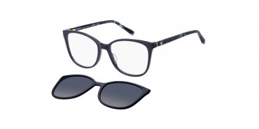 OKULARY KOREKCYJNE TOMMY HILFIGER TH 2294C PJP 52 ROZMIAR M + NAKŁADKA Z POLARYZACJĄ