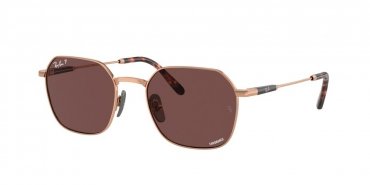 OKULARY RAY-BAN® JIM TITANIUM RB 8094 9266AF 53 ROZMIAR M Z POLARYZACJĄ