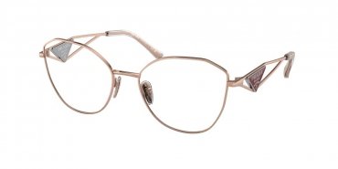 OKULARY KOREKCYJNE PRADA EYEWEAR PR 52ZV ZVF1O1 53 ROZMIAR M