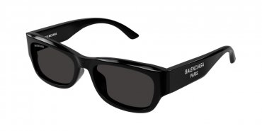OKULARY BALENCIAGA BB 0390SK 001 56 ROZMIAR M