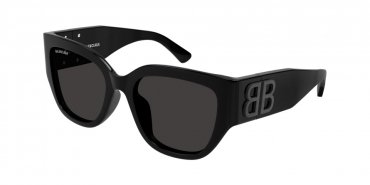 OKULARY BALENCIAGA BB 0323SK 001 55 ROZMIAR M