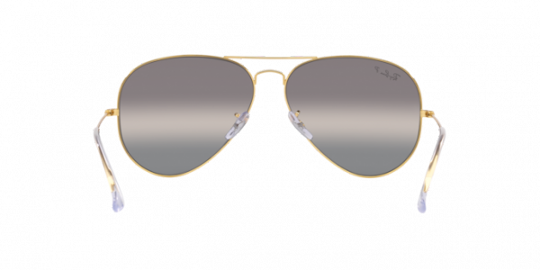 OKULARY RAY-BAN® AVIATOR LARGE METAL RB 3025 9196G3 55 ROZMIAR M Z POLARYZACJĄ