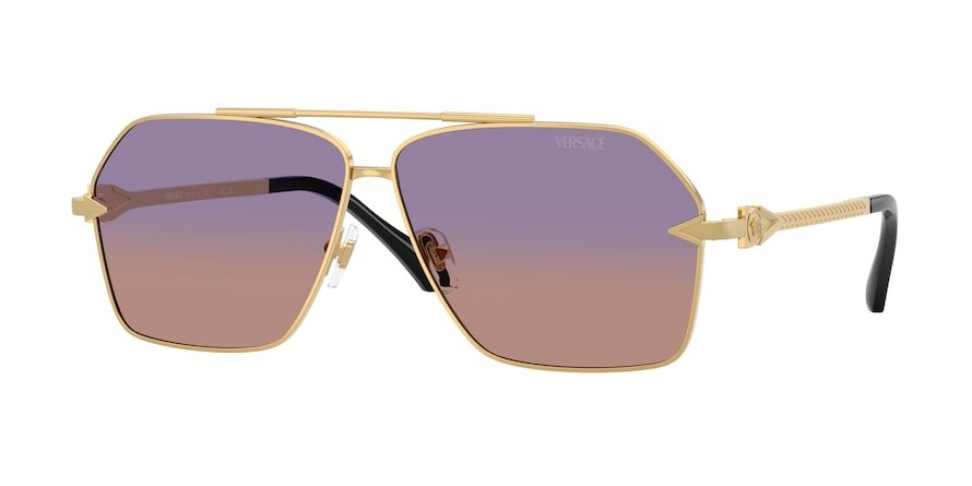 OKULARY VERSACE VE 2284 1002EL 63 ROZMIAR L