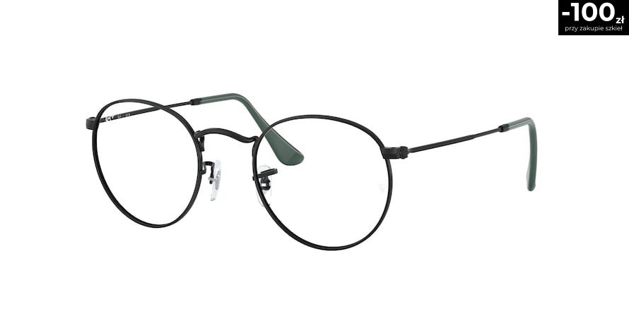 OKULARY KOREKCYJNE RAY-BAN® ROUND METAL RX 3447V 2509 47 ROZMIAR S