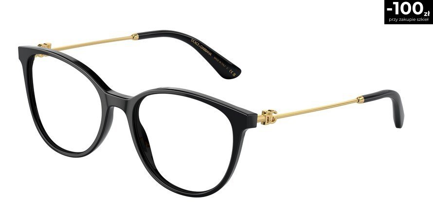 OKULARY KOREKCYJNE DOLCE & GABBANA DG 3363 501 54 ROZMIAR M