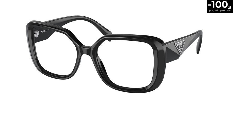 OKULARY KOREKCYJNE PRADA EYEWEAR PR 10ZV 1AB1O1 53 ROZMIAR M