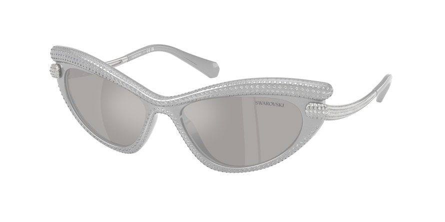 OKULARY SWAROVSKI SK 6038 10596G 56 ROZMIAR M