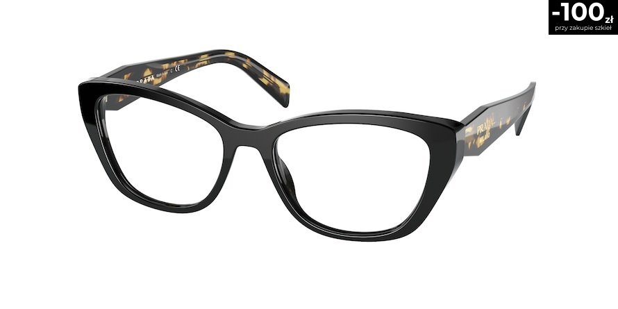 OKULARY KOREKCYJNE PRADA EYEWEAR PR 19WV 1AB1O1 53 ROZMIAR M