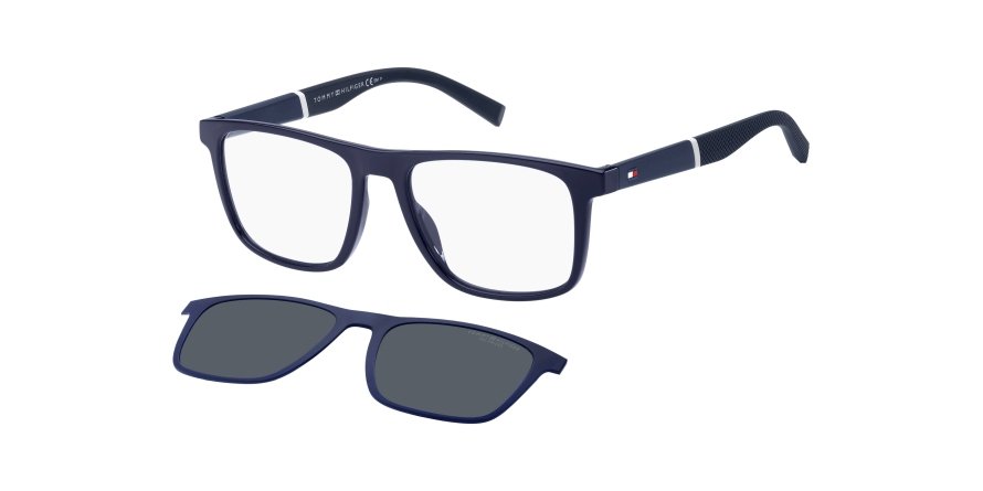 OKULARY KOREKCYJNE TOMMY HILFIGER TH 1903CS PJP 54 ROZMIAR M + NAKŁADKA Z POLARYZACJĄ