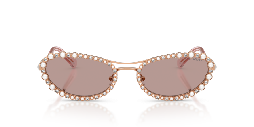 OKULARY SWAROVSKI SK 7044 40147N 56 ROZMIAR M