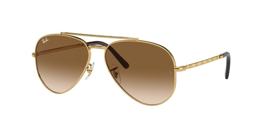 OKULARY RAY-BAN® NEW AVIATOR RB 3625 001/51 62 ROZMIAR L