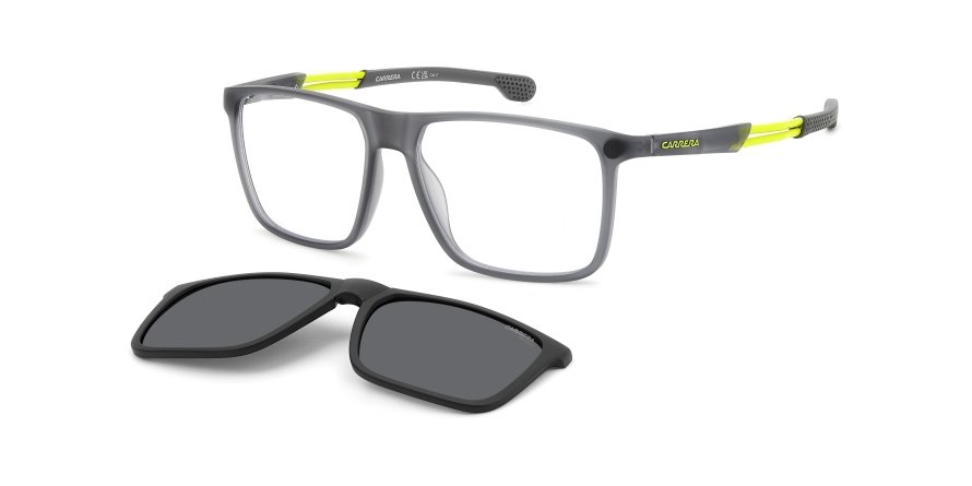 OKULARY KOREKCYJNE CARRERA CA 4020CS KB7 56 ROZMIAR M + NAKŁADKA Z POLARYZACJĄ