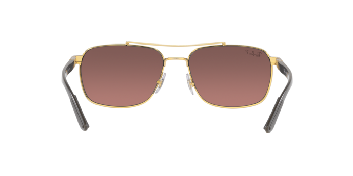 OKULARY RAY-BAN® RB 3701 001/6B 59 ROZMIAR L Z POLARYZACJĄ