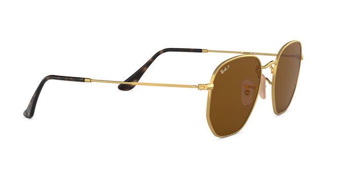 OKULARY RAY-BAN® HEXAGONAL RB 3548N 001/57 54 ROZMIAR L Z POLARYZACJĄ