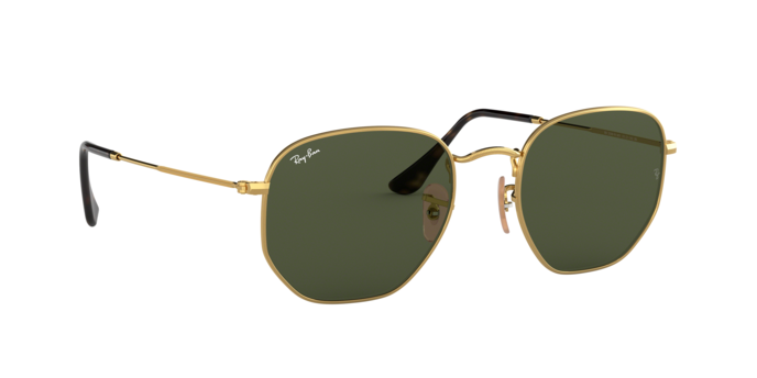 OKULARY RAY-BAN® HEXAGONAL RB 3548N 001 48 ROZMIAR S
