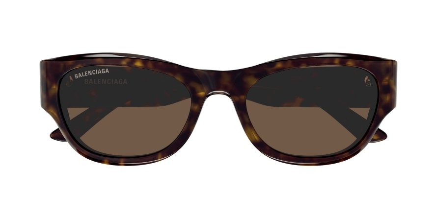 OKULARY BALENCIAGA BB 0389SK 002 55 ROZMIAR M
