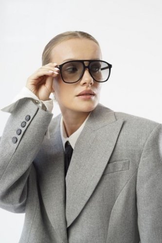 OKULARY SAINT LAURENT SL 596 DUNE 003 58 ROZMIAR M