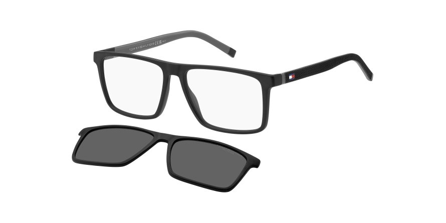 OKULARY KOREKCYJNE TOMMY HILFIGER TH 2086CS O6W 56 ROZMIAR M + NAKŁADKA Z POLARYZACJĄ