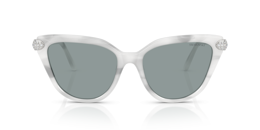 OKULARY SWAROVSKI SK 6039 1042/1 56 ROZMIAR M