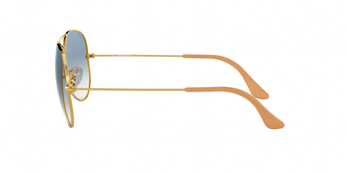 OKULARY RAY-BAN® AVIATOR LARGE METAL RB 3025 001/3F 58 ROZMIAR M