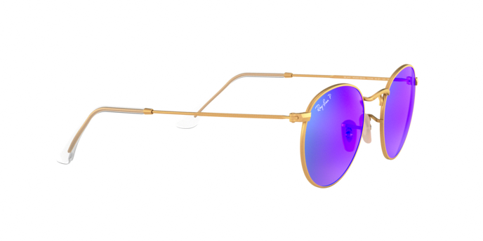 OKULARY RAY-BAN® ROUND METAL RB 3447 112/4L 53 ROZMIAR L Z POLARYZACJĄ
