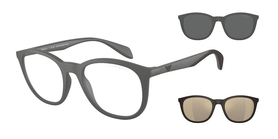 OKULARY KOREKCYJNE EMPORIO ARMANI EA 4211 51261W 52 ROZMIAR M + NAKŁADKI