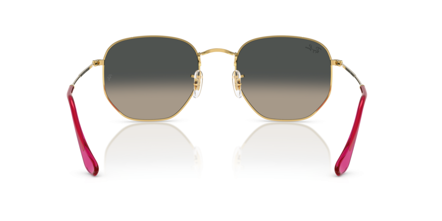 OKULARY RAY-BAN® HEXAGONAL RB 3548N 001/71 51 ROZMIAR M