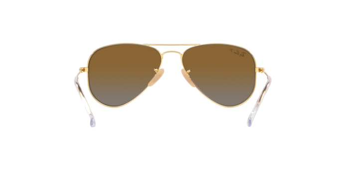 OKULARY DZIECIĘCE RAY-BAN® JUNIOR AVIATOR RJ 9506S 223/T5 50 Z POLARYZACJĄ
