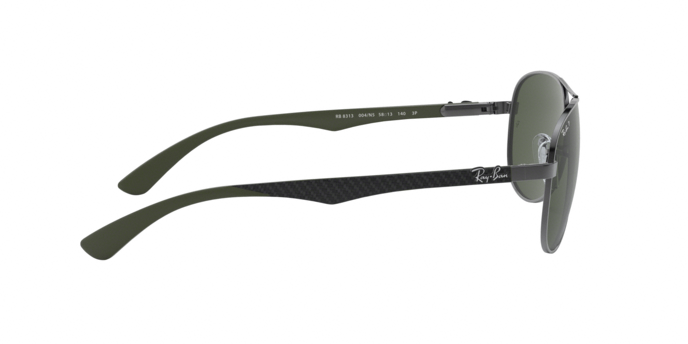 OKULARY RAY-BAN® CARBON FIBRE RB 8313 004/N5 61 ROZMIAR L Z POLARYZACJĄ