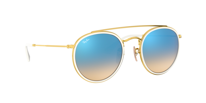 OKULARY RAY-BAN® ROUND RB 3647N 001/4O 51 ROZMIAR M