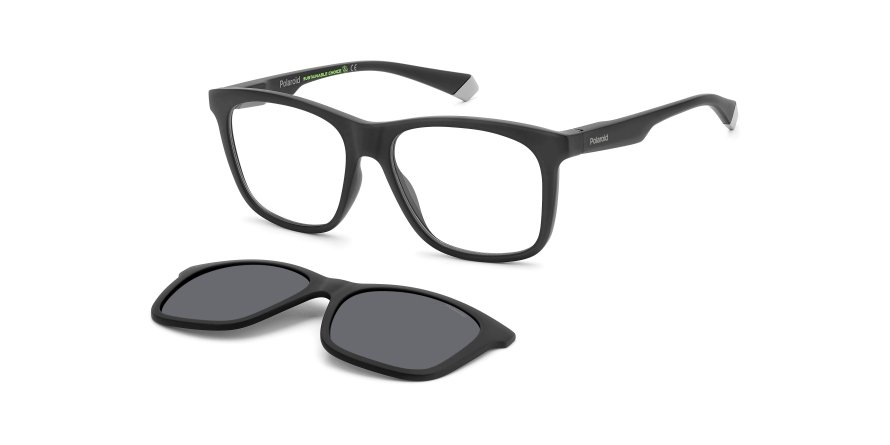 OKULARY KOREKCYJNE POLAROID PLD 2148CS O6W 54 ROZMIAR M + NAKŁADKA Z POLARYZACJĄ