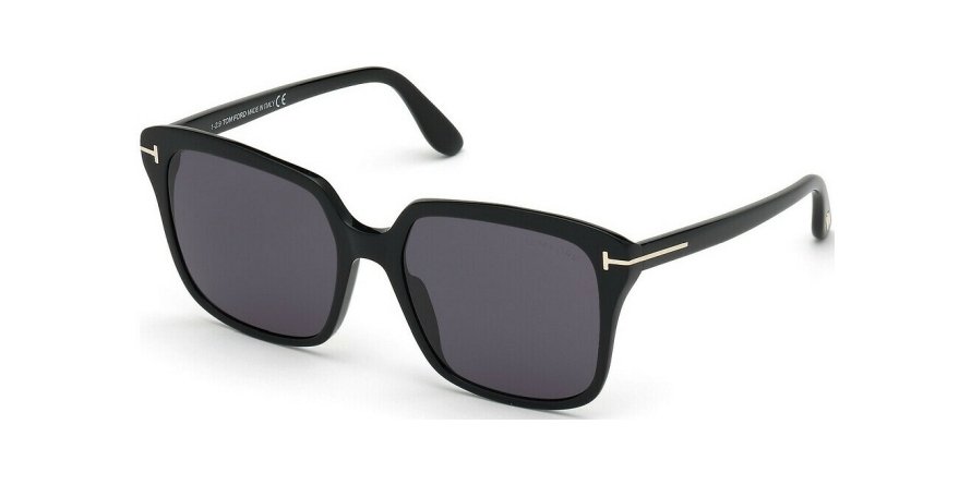 OKULARY TOM FORD TF 0788 01A 56 ROZMIAR M Z POLARYZACJĄ
