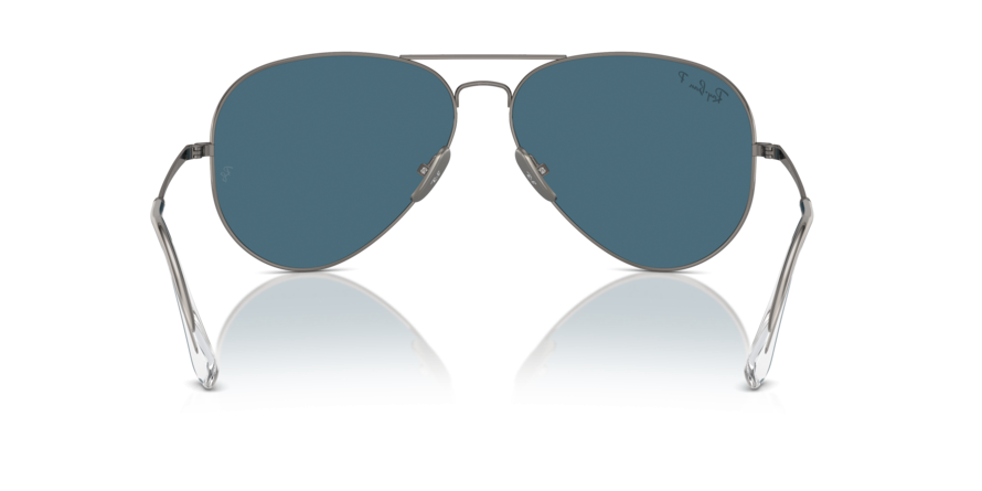 OKULARY RAY-BAN® AVIATOR TITANIUM RB 8089 165/S2 58 ROZMIAR M Z POLARYZACJĄ
