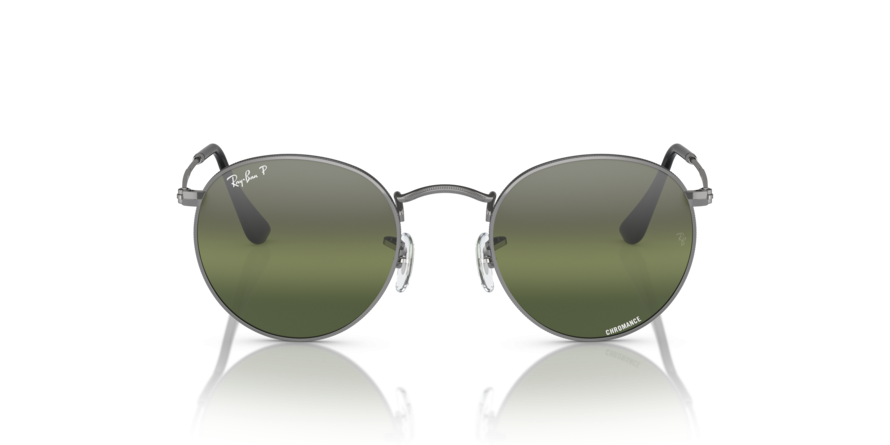 OKULARY RAY-BAN® ROUND METAL RB 3447 004/G4 53 ROZMIAR M Z POLARYZACJĄ