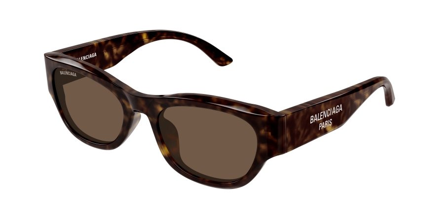 OKULARY BALENCIAGA BB 0389SK 002 55 ROZMIAR M