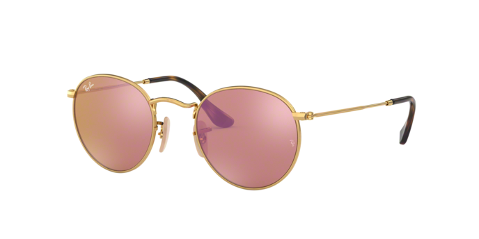 OKULARY RAY-BAN® ROUND METAL RB 3447N 001/Z2 50 ROZMIAR M