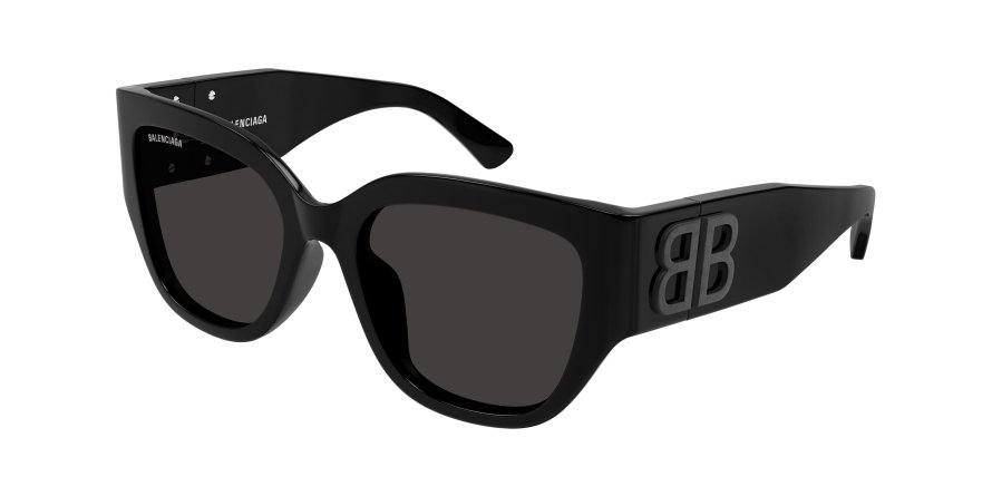 OKULARY BALENCIAGA BB 0323SK 001 55 ROZMIAR M