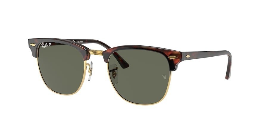 OKULARY RAY-BAN® CLUBMASTER RB 3016 990/58 49 ROZMIAR S Z POLARYZACJĄ
