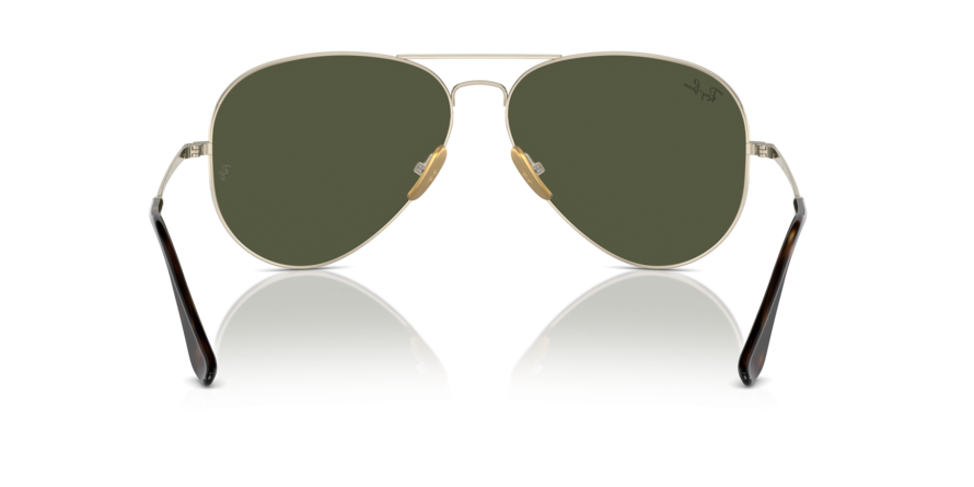 OKULARY RAY-BAN® AVIATOR TITANIUM RB 8089 926531 58 ROZMIAR M