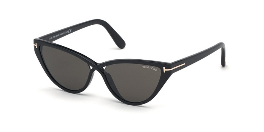 OKULARY TOM FORD TF 0740 01A 56 ROZMIAR M