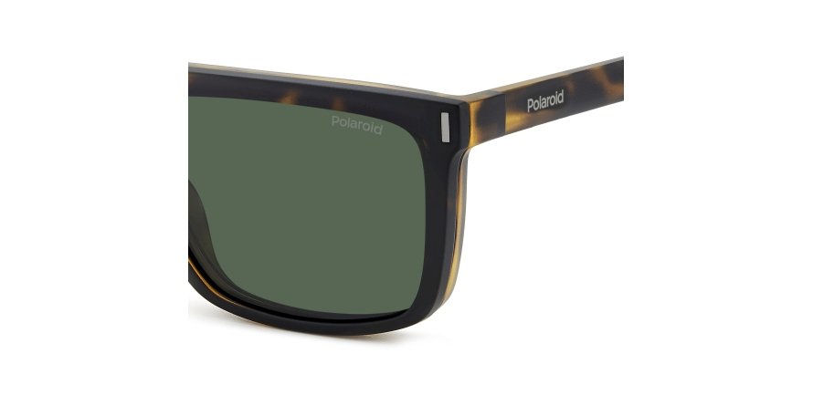 OKULARY KOREKCYJNE POLAROID PLD 6230CS N9P 56 ROZMIAR M + NAKŁADKA Z POLARYZACJĄ
