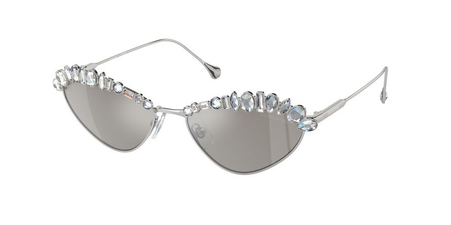 OKULARY SWAROVSKI SK 7009 40016G 55 ROZMIAR M