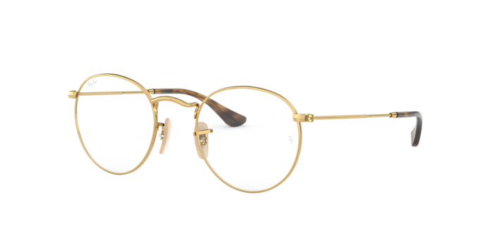 OKULARY KOREKCYJNE RAY-BAN® ROUND METAL RX 3447V 2500 47 ROZMIAR S