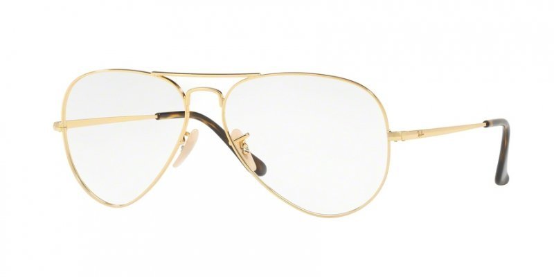 OKULARY KOREKCYJNE RAY-BAN® AVIATOR RX 6489 2500 58 ROZMIAR L