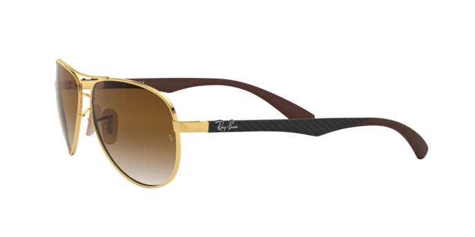 OKULARY RAY-BAN® CARBON FIBRE RB 8313 001/51 58 ROZMIAR M