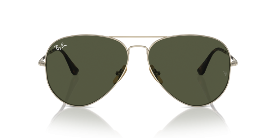 OKULARY RAY-BAN® AVIATOR TITANIUM RB 8089 926531 58 ROZMIAR M