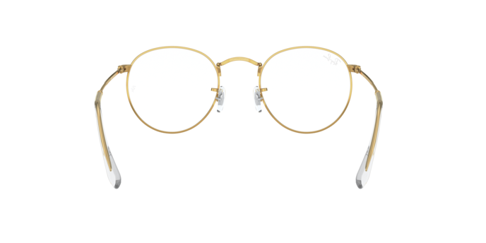 OKULARY KOREKCYJNE RAY-BAN® ROUND METAL RX 3447V 3104 47 ROZMIAR S